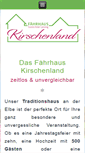 Mobile Screenshot of faehrhaus-kirschenland.de